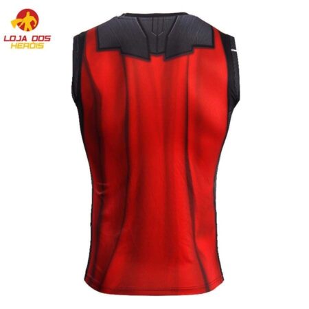 Camisa / Camiseta Regata Hash Guard Thor - Vingadores Ultimato Compressão Tank Top - Image 3