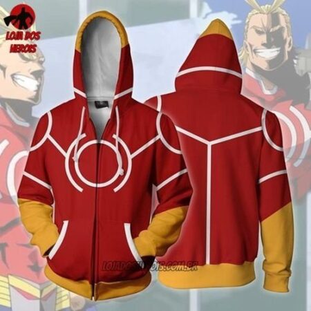 Jaqueta/Blusa/Casaco All Might Mod 2 - My Hero Academia