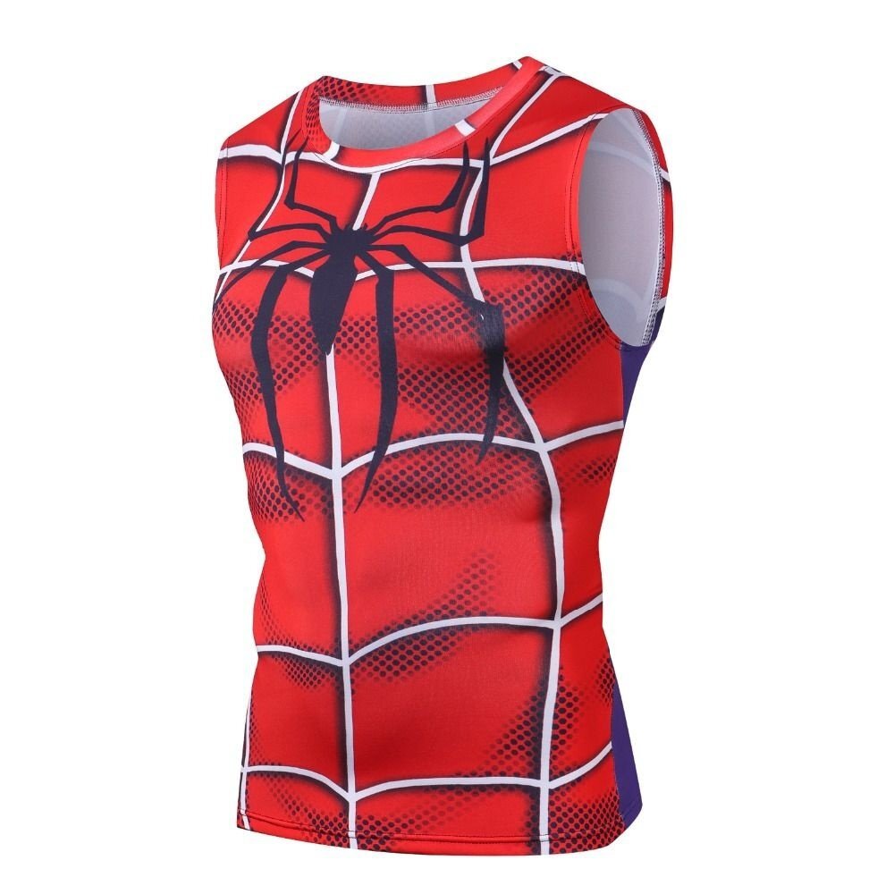 Camisa / Camiseta Regata Hash Guard Homem Aranha - Game Xbox PS4 Compressão Tank Top