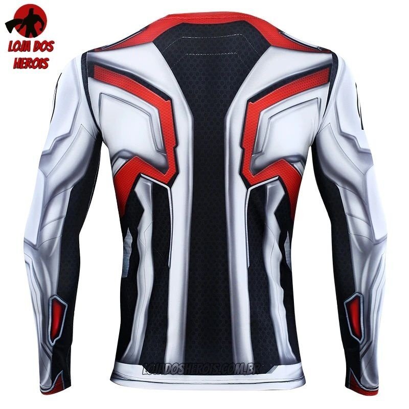 Camisa/Camiseta Hash Guard Uniforme Vingadores Ultimato Manga - Imagem 2