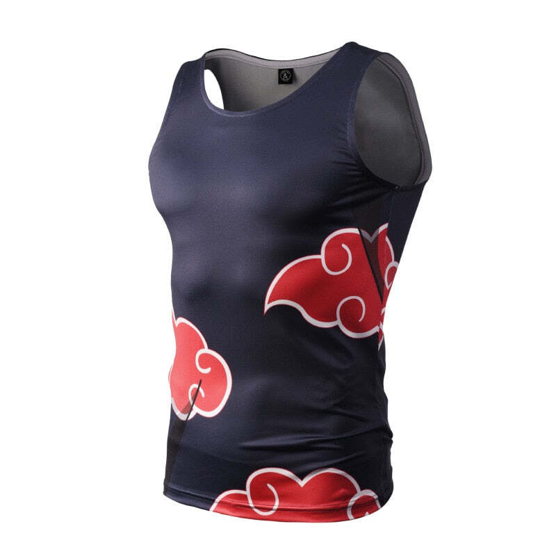 Camisa / Camiseta Regata Goku Vegeta Naruto Dragon Ball Compressão Tank Top - Imagem 4