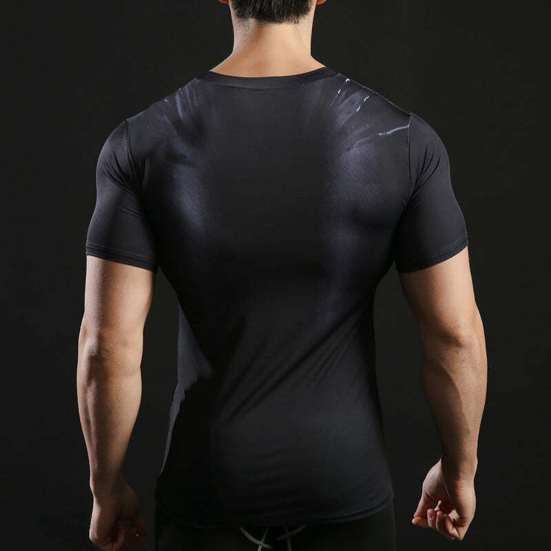 Camisa / Camiseta Hash Guard Batman Filme Compressão - Imagem 4
