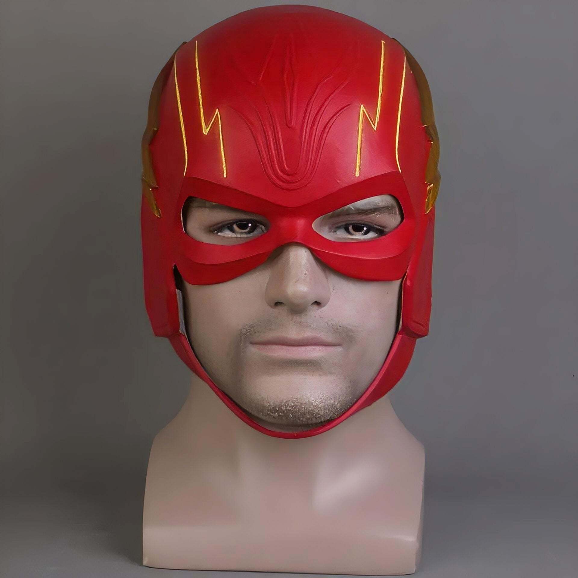 Comprar Máscara Cosplay Flash Barry Allen Filme Liga Da Justiça ...