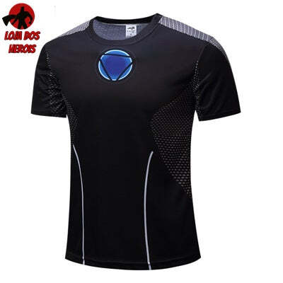 Camisa / Camiseta Tony Stark Homem De Ferro SlimFit