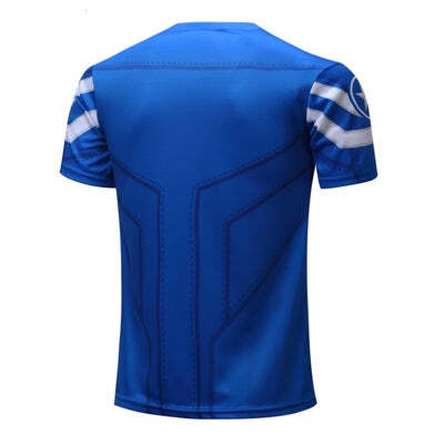 Camisa / Camiseta Capitão América Uniforme Hq SlimFit - Imagem 2