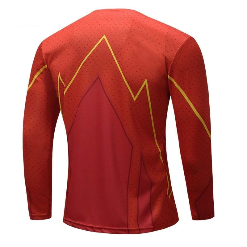 Camisa / Camiseta Manga Longa Flash Liga Da Justiça SlimFit - Imagem 2