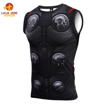 Camisa / Camiseta Regata Hash Guard Thor - Vingadores Ultimato Compressão Tank Top