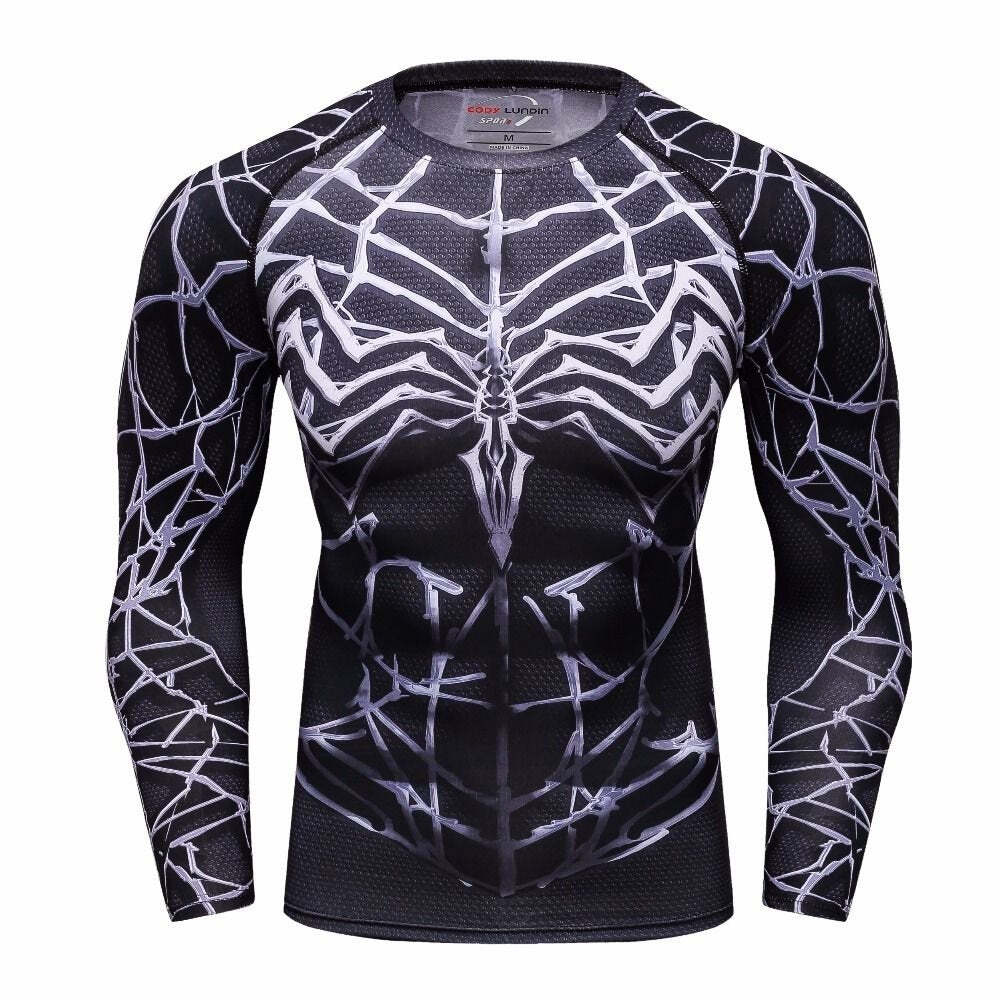 Camisa / Camiseta Hash Guard Compressão Venom Filme - Imagem 3