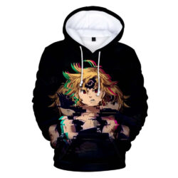 Blusa Jaqueta 3D Full Meliodas Demônio Nanatsu No Taizai Anime Top