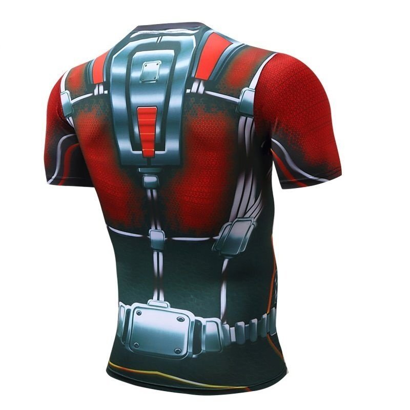 Camisa / Camiseta Hash Guard Compressão Homem Formiga Vingadores - Imagem 2