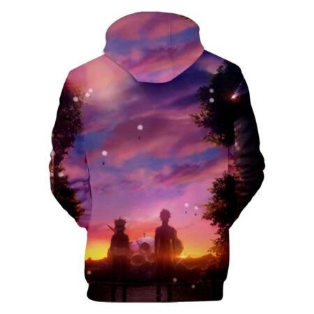 Blusa Jaqueta 3D Full Asta e Yuno Anime Black Clover Top - Imagem 2