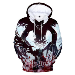 Blusa Jaqueta 3D Full Asta Poderes Anime Black Clover Top