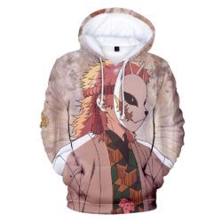 Blusa Jaqueta 3D Full Sabito Anime Demon Slayer Top