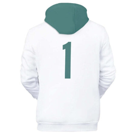 Blusa Jaqueta 3D Full Takanobu Aone Colégio Datekou Haikyuu Anime Top - Imagem 2