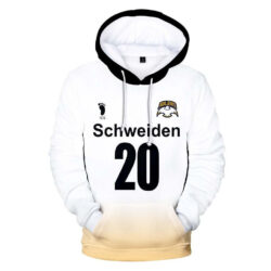 Blusa Jaqueta 3D Full Kageyama Schweiden Adlers Haikyuu Anime Top