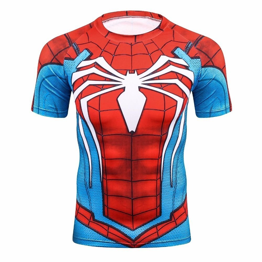 Camisa / Camiseta Hash Guard Compressão Homem Aranha Spider Man Game ps4 - Imagem 3