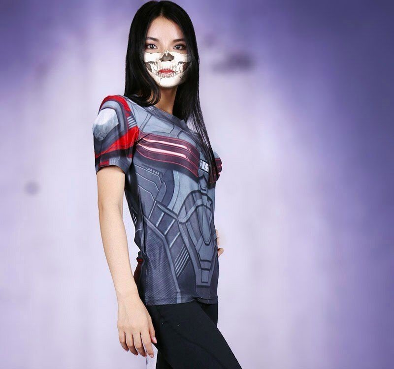 Camisa / Camiseta Hash Guard Feminina Falcão Compressão - Imagem 3