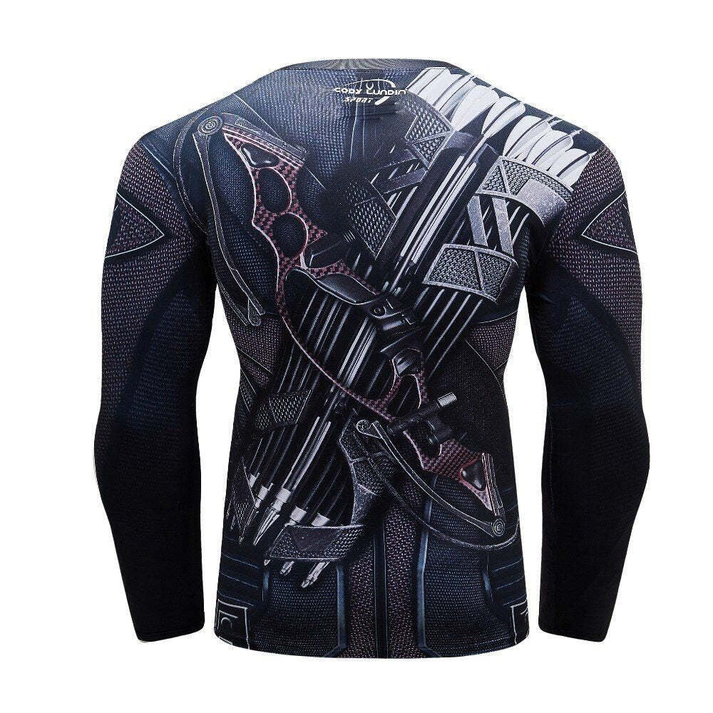 Camisa / Camiseta Hash Guard Gavião Arqueiro - Manga Longa Compressão - Imagem 2