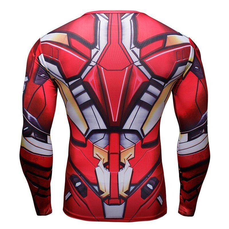 Camisa / Camiseta Hash Guard Compressão Homem De Ferro - Imagem 3