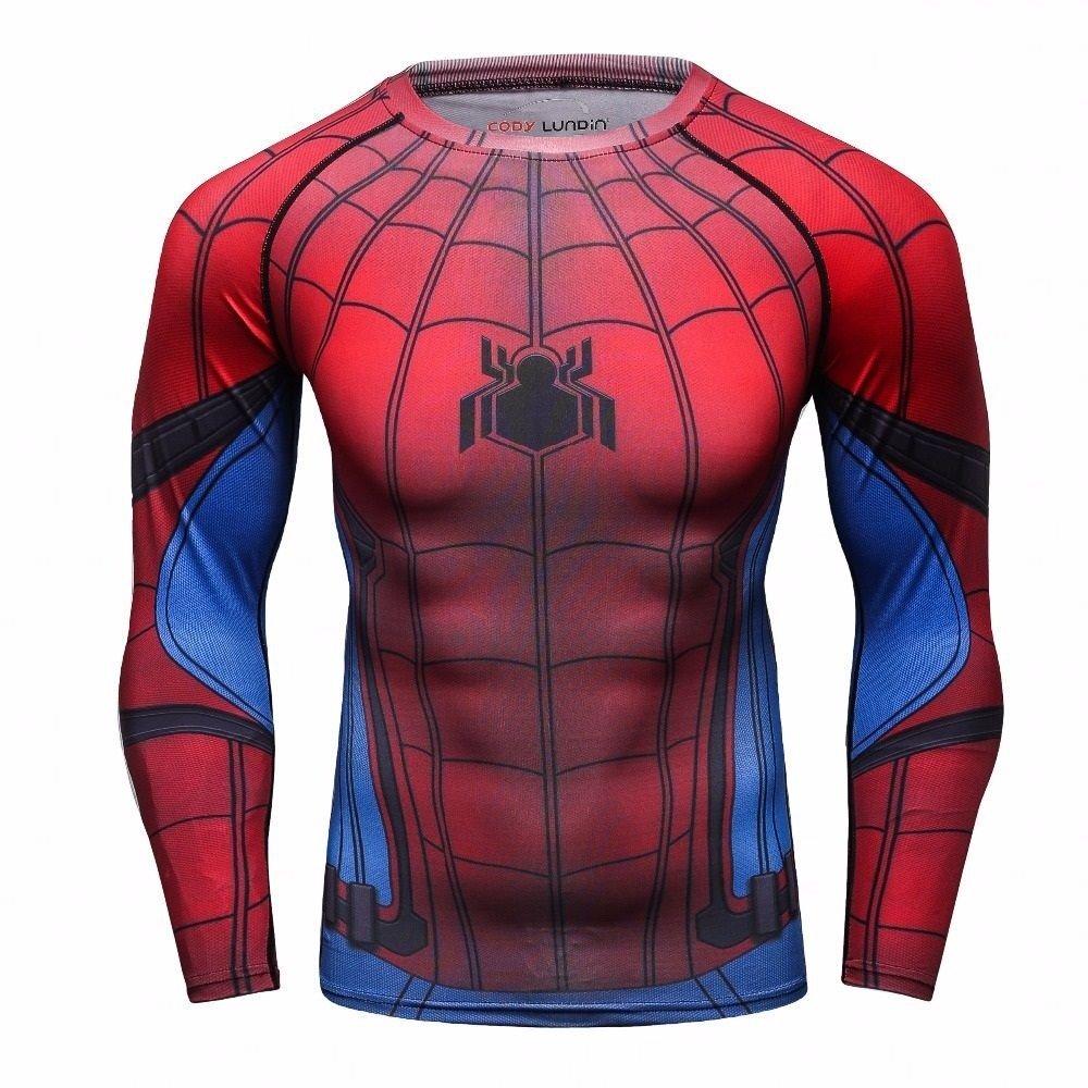 Camisa / Camiseta Hash Guard Compressão Homem Aranha - De Volta Ao Lar - Imagem 2