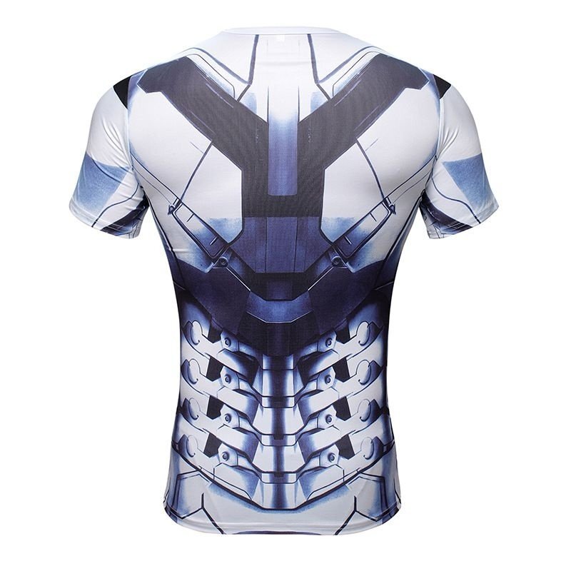 Camisa / Camiseta Hash Guard Compressão Homem De Ferro - Mark l - Imagem 2