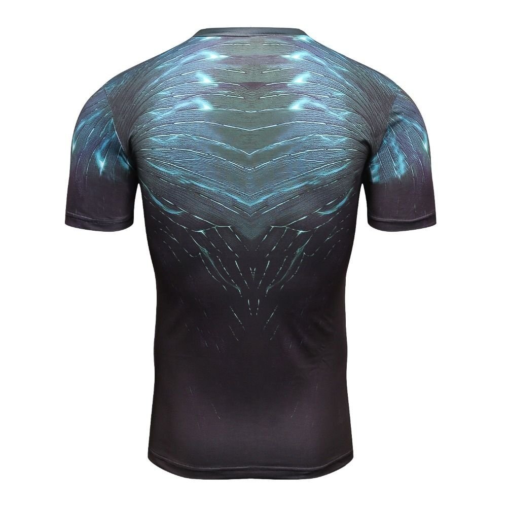 Camisa / Camiseta Hash Guard Compressão Lanterna Verde Liga Da Justiça - Imagem 2