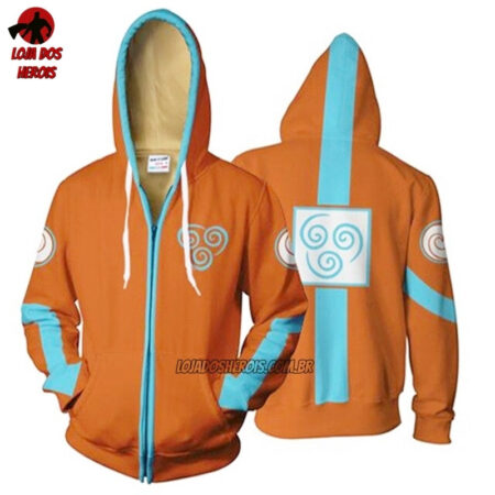 Blusa Jaqueta Casaco Aang - Avatar A Lenda De Korra