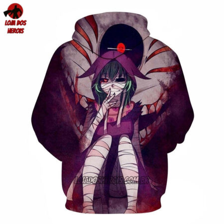 Blusa Jaqueta 3D Eto Yoshimura Tokyo Ghoul Anime Touca Canguru - Imagem 2