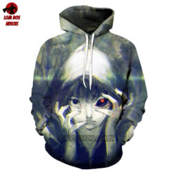 Blusa Jaqueta 3D Eto Yoshimura Batalha Tokyo Ghoul Anime Touca Canguru