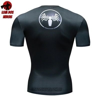 Camiseta/Camisa Venom Filme Compressão Hash Guard - Imagem 3