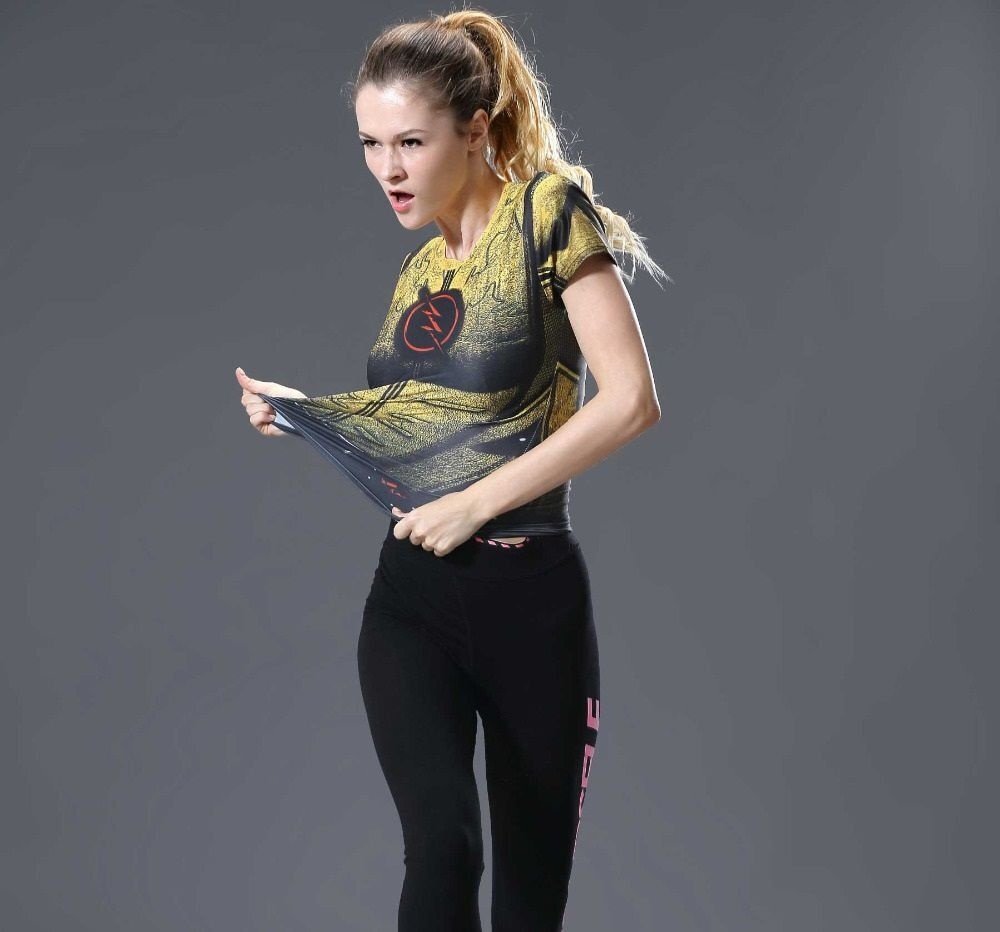 Camisa / Camiseta Hash Guard Feminina Reverso Compressão - Imagem 4