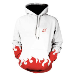 Blusa Jaqueta 3D Minato Quarto Hokage Naruto Anime Touca Canguru