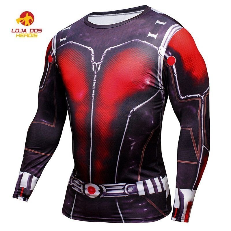 Camisa / Camiseta Hash Guard Compressão Homem Formiga