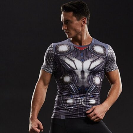 Camisa / Camiseta Hash Guard Thor Guerra Infinita Vingadores Compressão - Image 3