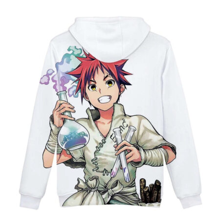 Blusa Jaqueta 3D Full Arte Senku Ishigami Dr. Stone Anime Top - Imagem 2