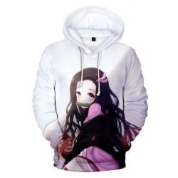 Blusa Jaqueta 3D Full Nezuko Kamado Anime Demon Slayer Top