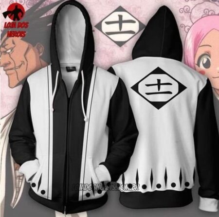 Jaqueta/Blusa/Casaco Zaraki Kenpachi - Bleach