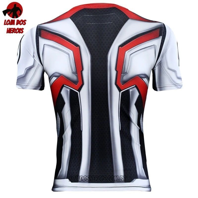 Camisa/Camiseta Hash Guard Uniforme Vingadores Ultimato - Endgame Compressão - Imagem 2