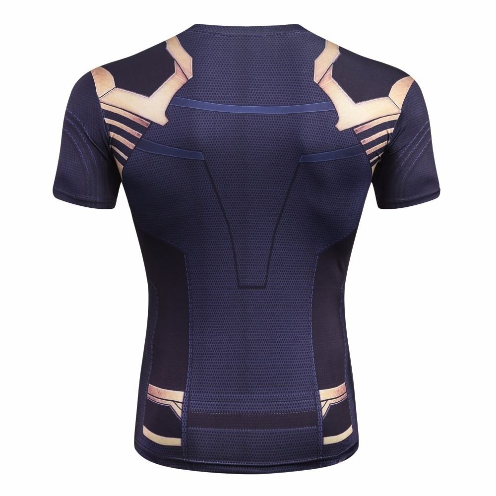 Camisa / Camiseta Hash Guard Compressão Thanos - Vingadores Ultimato - Imagem 2