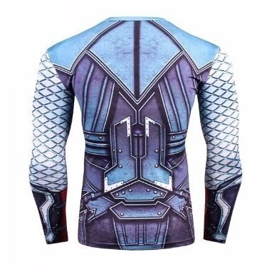 Camisa / Camiseta Hash Guard Compressão Thor - Os Vingadores - Imagem 3