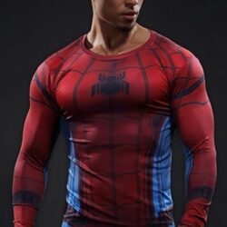 Camisa / Camiseta Hash Guard Homem Aranha 2019 Vingadores Compressão