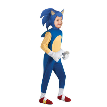 Fantasia Sonic Filme Infantil Traje Crianças Cosplay Realista Ouriço - Image 2