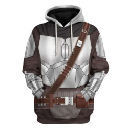 Blusa Jaqueta 3D Full Traje The Mandalorian Série Top