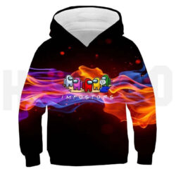 Blusa Jaqueta 3D Full Avatares Efeito Cores Among Us Game Top