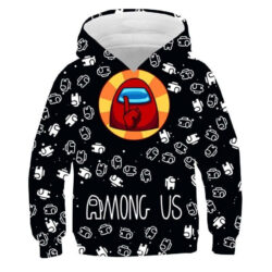 Blusa Jaqueta 3D Full Avatar Vermelho Among Us Game Top