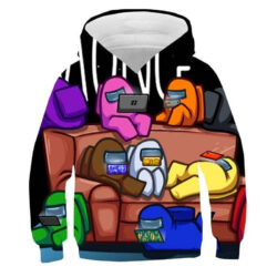 Blusa Jaqueta 3D Full Avatar Among Us Game Top