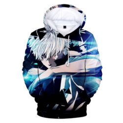 Blusa Jaqueta 3D Full Gintoki Sakata Anime Gintama Top