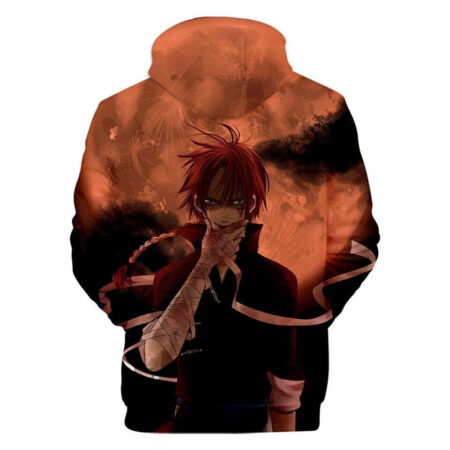 Blusa Jaqueta 3D Full Kamui Personagem Anime Gintama Top - Imagem 2