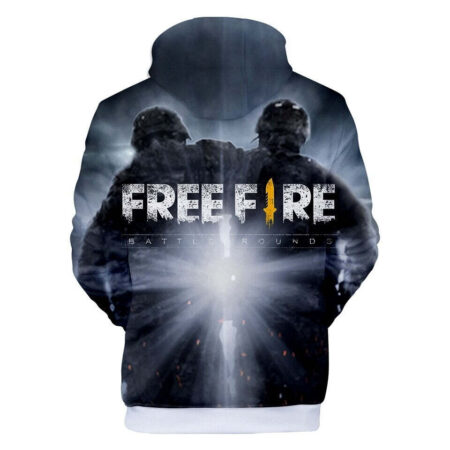 Blusa Jaqueta 3D Full Game Jogo Free Fire Battle Royale Top - Imagem 2