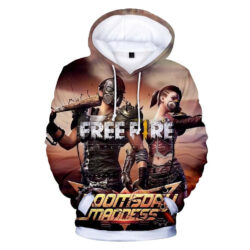 Blusa Jaqueta 3D Full Skins Personagens Game Jogo Free Fire Top